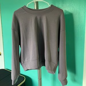 Lululemon Softstreme Perfectly Oversized Cropped Crew